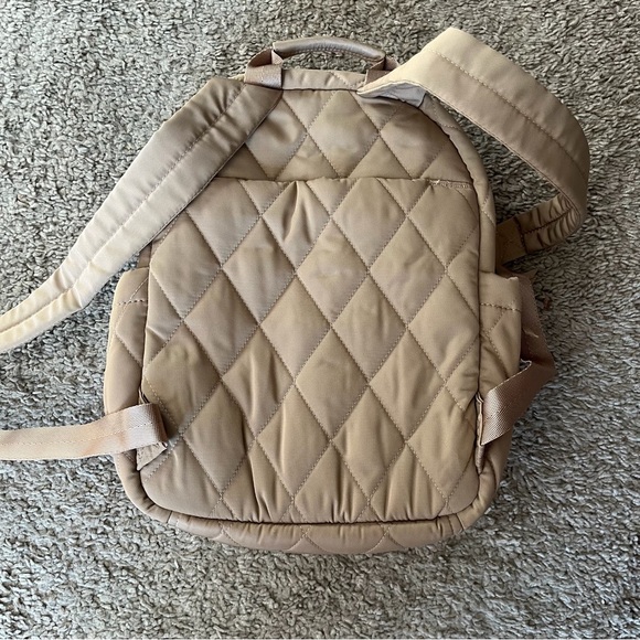 Vera Bradley Small Banbury Backpack | Tiger’s Eye | Polyester Twill - Picture 10 of 12